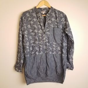 Gap Chambray Tunic Top Small